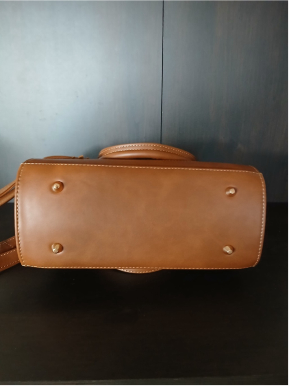 Brown Tasseled Floral Embossed Tooled Artisan LEATHER Crossbody bag Purse - Picture 11 of 16